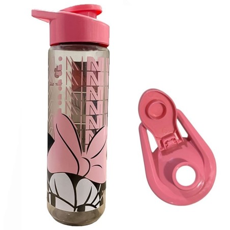 Garrafa Squeeze Minnie 700ml Tampa Abre E Fecha