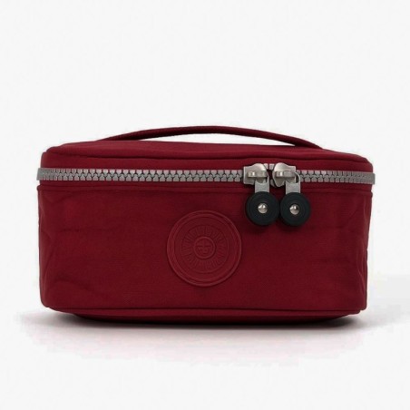 Bolsa Térmica Lancheira Necessaire Pequena Com Zíper