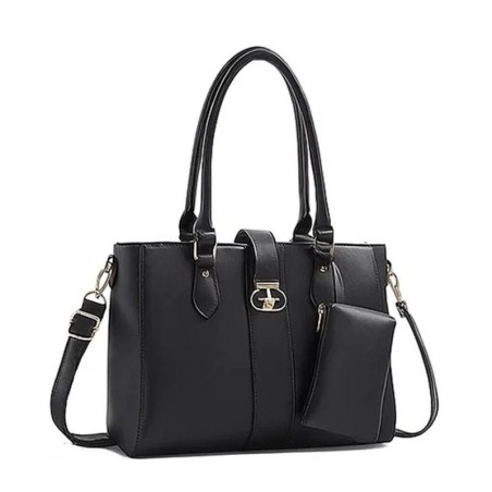 Bolsa De Ombro Feminina Transversal Com Duas Divisórias