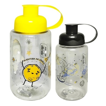 Garrafa Squeeze PET Space Espaço 400mL