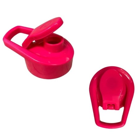 Garrafa Squeeze Bicolor 700ML Com Alça De Mão