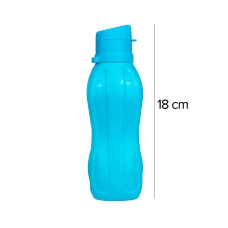 Mini Garrafa Squeeze Retangular Colors 420ML