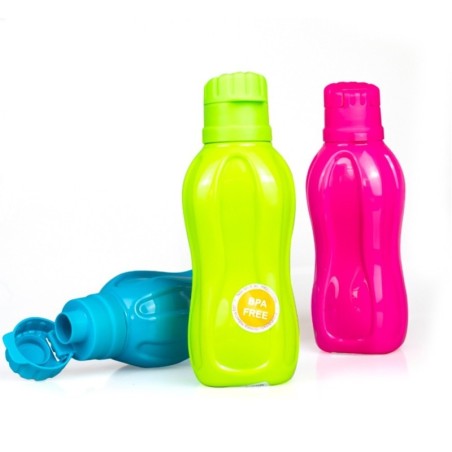 Mini Garrafa Squeeze Retangular Colors 420ML