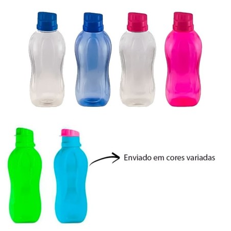 Garrafa Plástica Squeeze Constelação Retangular 700ML