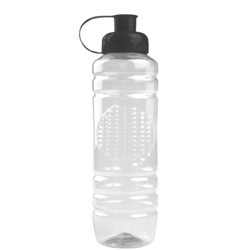 Squeeze PET Sunny Translucido Tampa Colorida 900ml