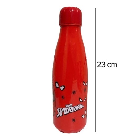 Garrafa Squeeze Pet Paris Marvel Spider-Man 600ml