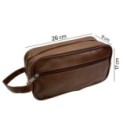 Bolsa Necessaire Média Com Alça Lateral Dois Bolsos