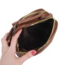 Bolsa Transversal Média Três Bolsos Com Alça Removível