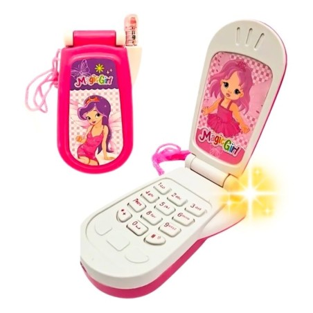 Mini Celular De Brinquedo Fashion Com Som E Luzes