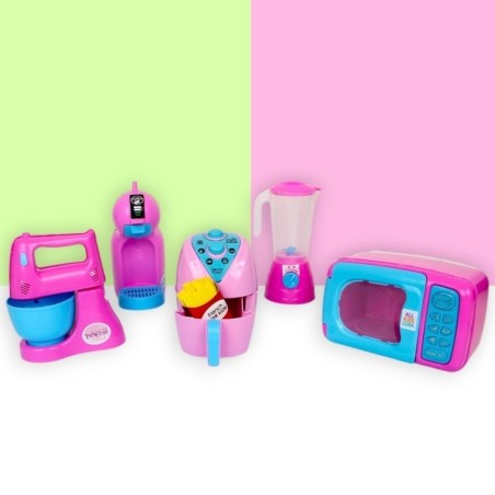 Kit Brinquedo Cozinha Faz De Conta Chef Kids De 7 a 12 Peças