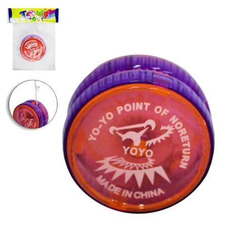 Brinquedo Ioiô De Plástico Com Luz A Bateria