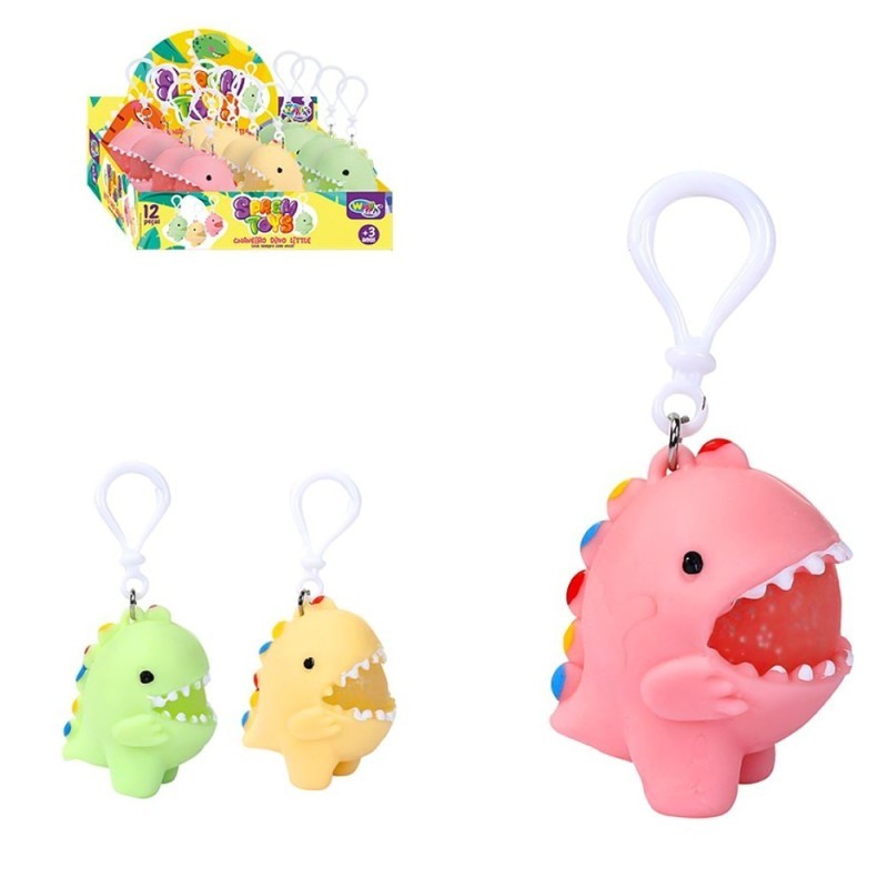 Chaveiro Anti Estresse Little Dino Sprem Toys