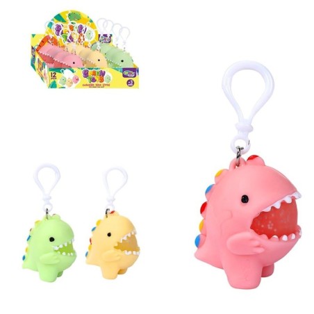 Chaveiro Anti Estresse Little Dino Sprem Toys