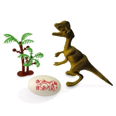 Kit Brinquedo Dinossauro Infantil Resistente Com 3 Peças