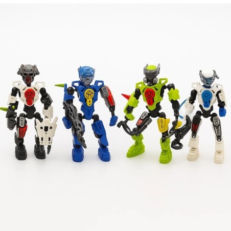 Brinquedo Super Robo De Batalha Hero Squad Combinável