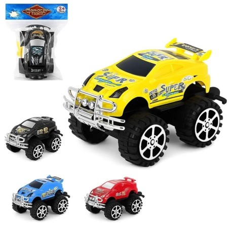 Brinquedo Mini Carrinho Racing A Frição De Plástico