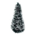 Mini Árvore De Natal Nevada Festão De Mesa 27x12cm