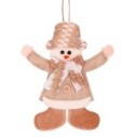 Enfeite Boneco De Neve Papai Noel Royal De Pendurar