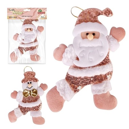 Enfeite Noel E Boneco De Neve Shine De Pendurar