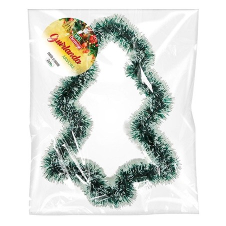 Guirlanda Enfeite De Natal Formato Árvore 40cm