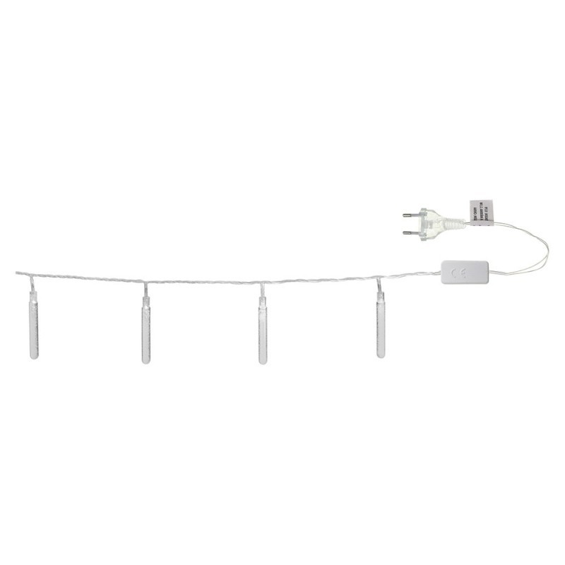 Pisca Pisca Tubo Bolha Branco Quente 30 Lâmpadas LEDs  220v