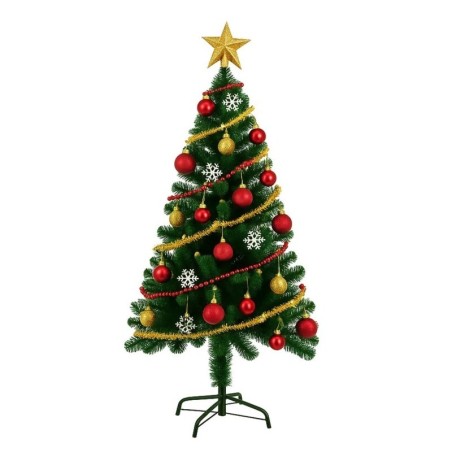 Árvore De Natal Verde 150cm Com 240 Galhos Grande