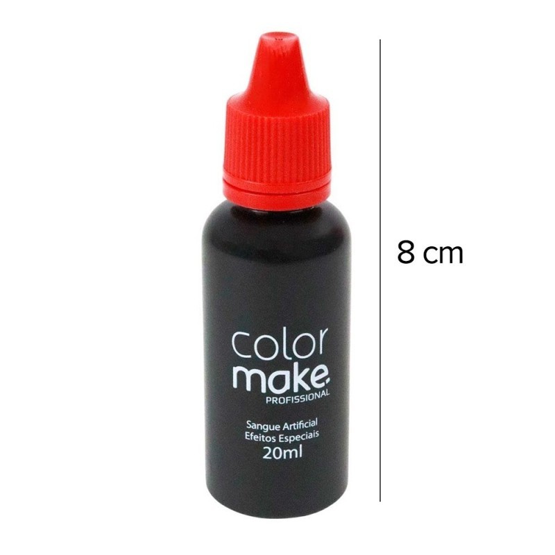 Sangue Falso 20ml Artificial Halloween Efeitos Especiais