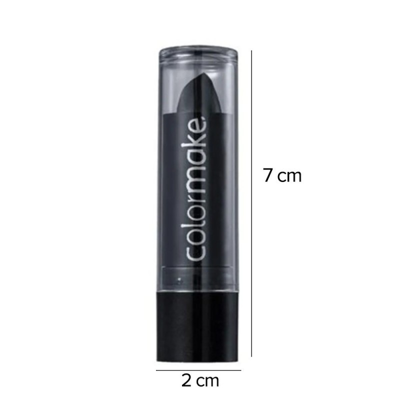 Batom Cremoso 3,5g Halloween Preto ColorMake