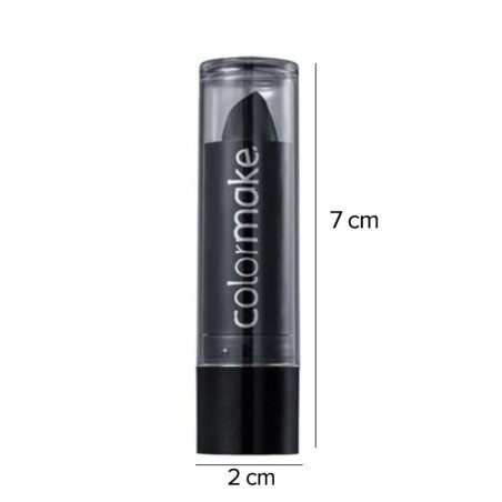 Batom Cremoso 3,5g Halloween Preto ColorMake
