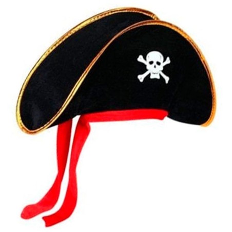 Fantasia Chapeu Pirata De Halloween Em Veludo
