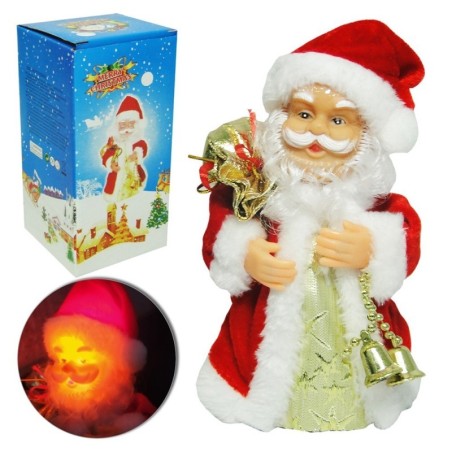 Enfeite De Natal Musical Com Movimento A Pilha