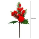Enfeite Decorativo Pick Camurça Azevinhos 25CM