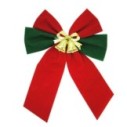 Enfeite Decorativo De Natal Laço Sino 17CM