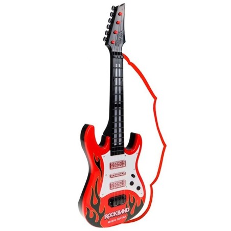 Guitarra Infantil Stars Com Luzes Show Music Colors