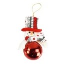 Pendente Decorativo Figuras Natalinas Com Bola