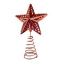 Ponteira Estrela Metal Vazada 15cm X 20cm Enfeite De Natal