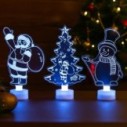 Enfeite Luminária Natalina De Led Colorido 14CM