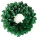 Guirlanda Simples Verde Enfeite De Natal 40cm