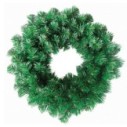 Enfeite Guirlanda Verde Simples De Natal 50cm