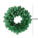 Enfeite Guirlanda Verde Simples De Natal 50cm