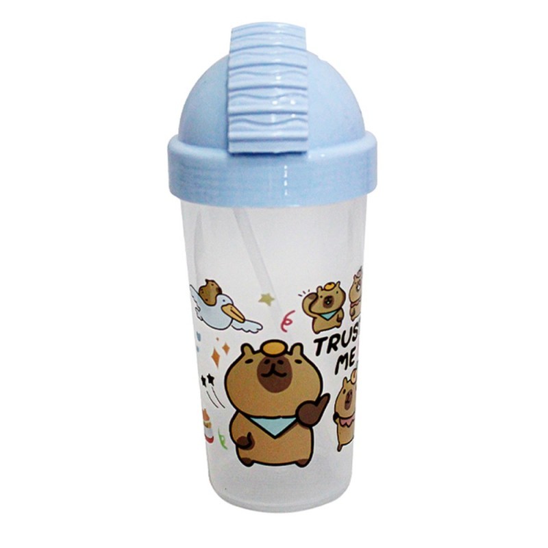 Kit Alimentação Infantil Marmita Talher E Copo Capivara