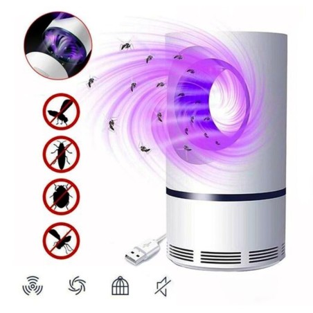 Luminária Mata Mosquitos Repelente Elétrico Luz Ultravioleta