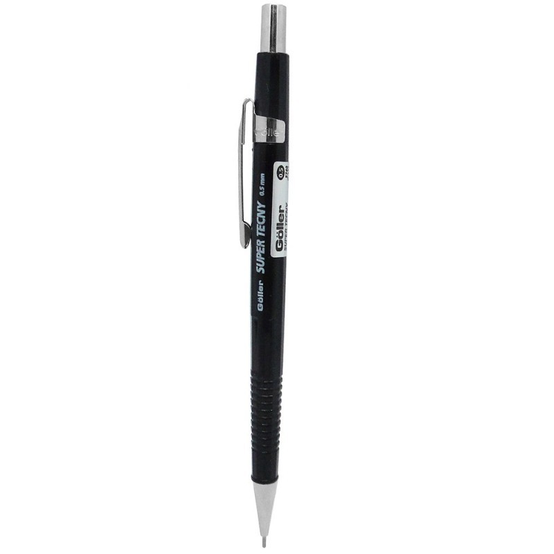 Lapiseira Escolar 0.5mm Com 1 Tubo De Grafite Na Cartela
