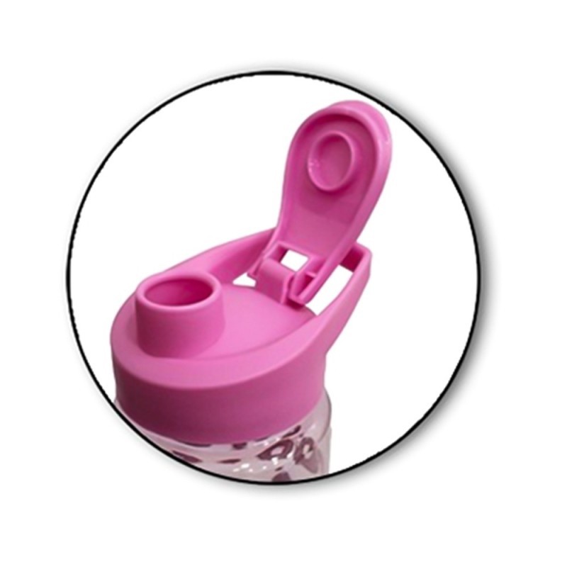 Garrafa Squeeze De Plástico Lafufu 800ml Com Tampa E Alça