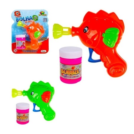 Lança Bolha De Sabão Peixinho A Fricção Brinquedo Infantil