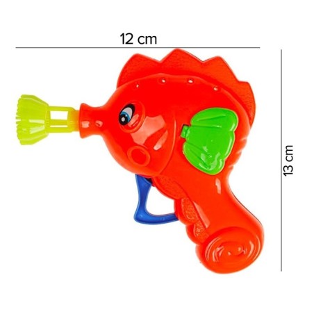 Lança Bolha De Sabão Peixinho A Fricção Brinquedo Infantil