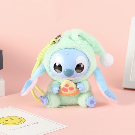 Lafufu Stitch Boneco Chaveiro 14cm Pelúcia Monstrinho