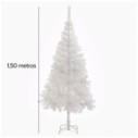 Árvore De Natal 150 Cm Selenita Branca Com 200 Galhos
