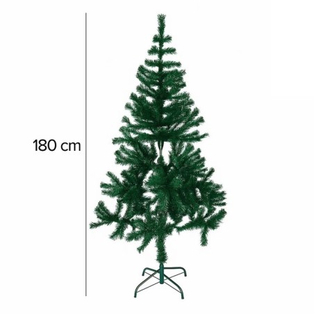 Árvore De Natal 180 Cm Marine Verde Com 200 Galhos