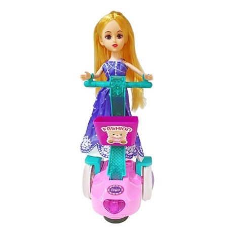 Brinquedo Boneca Little Amy Bate E Volta Com Som E Luzes